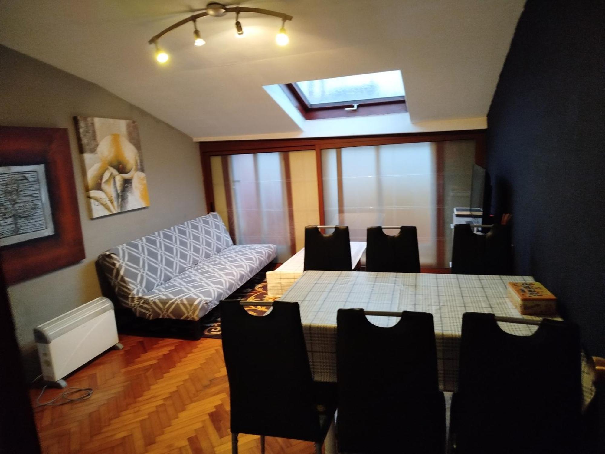 Atico Milladoiro Apartment Bagian luar foto