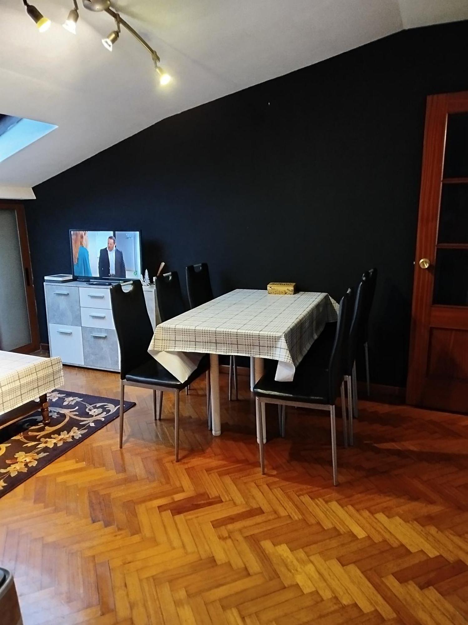 Atico Milladoiro Apartment Bagian luar foto